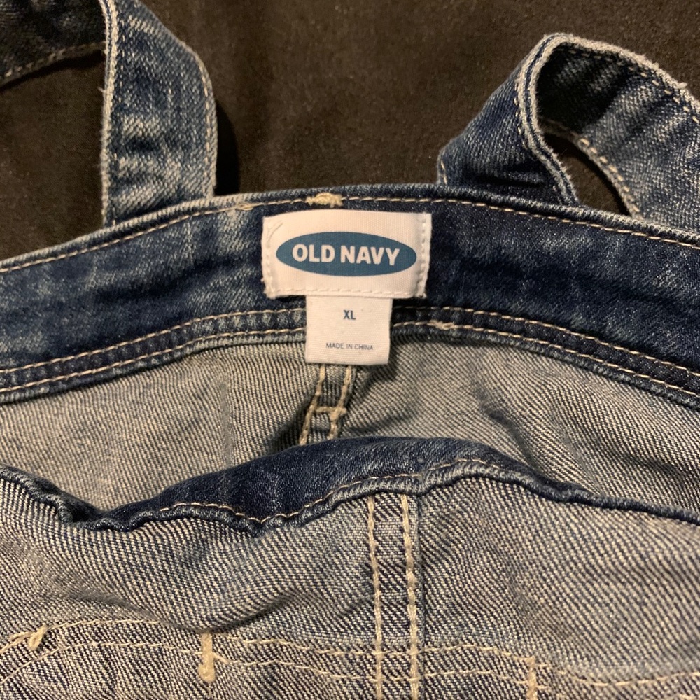 old navy short overalls